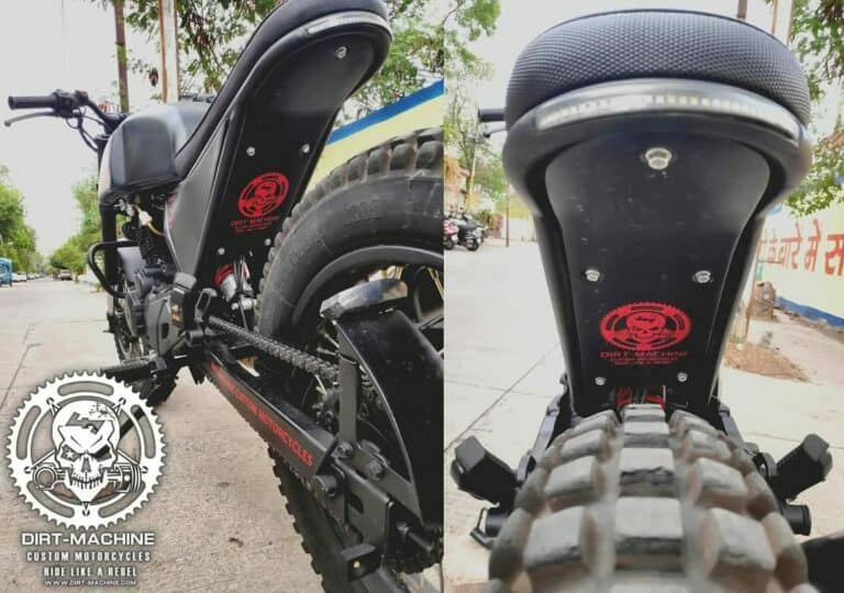 KGF Bike|Rocking Star Yash|Karizma Modified into KGF Bike By Dirt Machine Custom Motorcycles