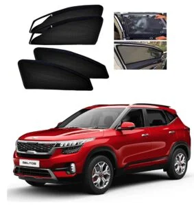 Window Magnetic Sun Shades with Zipper Compatible with Kia Seltos