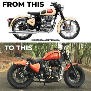 Read more about the article Modified Royal Enfield Classic 500 into Bobber by Maratha Motorcycle