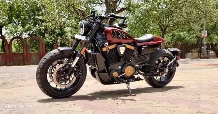 royal Enfield Electra 350 cc modified into sportster s