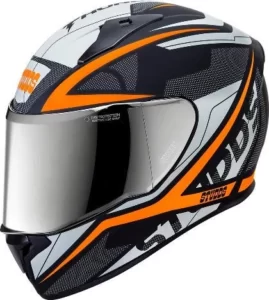 Studds Helmet Thunder D4 with Mirror Visor
