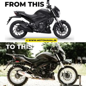 Read more about the article Modified Bajaj Dominar 400 into a Scrambler Style