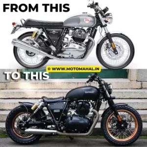 Read more about the article Modified Interceptor 650 into a Classic Bobber