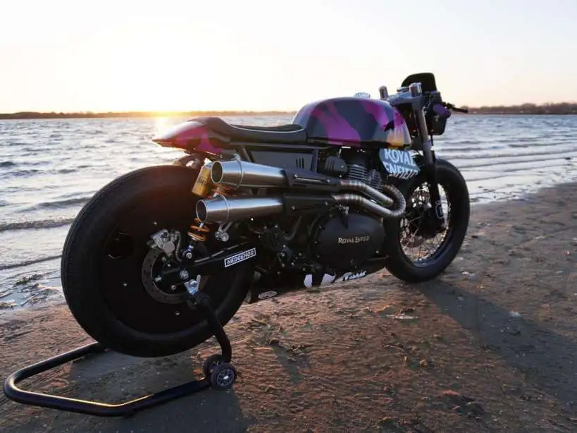 Modified Continental GT650 into a CafeRacer