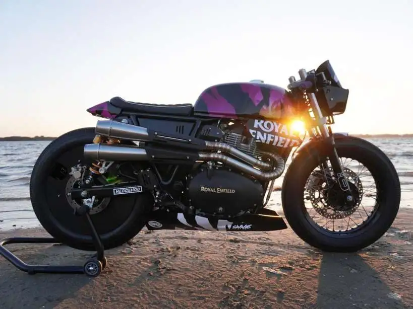 Modified Continental GT650 into a CafeRacer