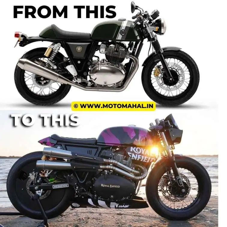 Read more about the article Modified Continental GT650 into a CafeRacer